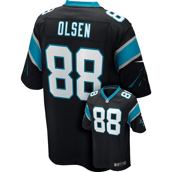 Men's Nike Carolina Panthers Greg Olsen Game NFL Replica Jersey