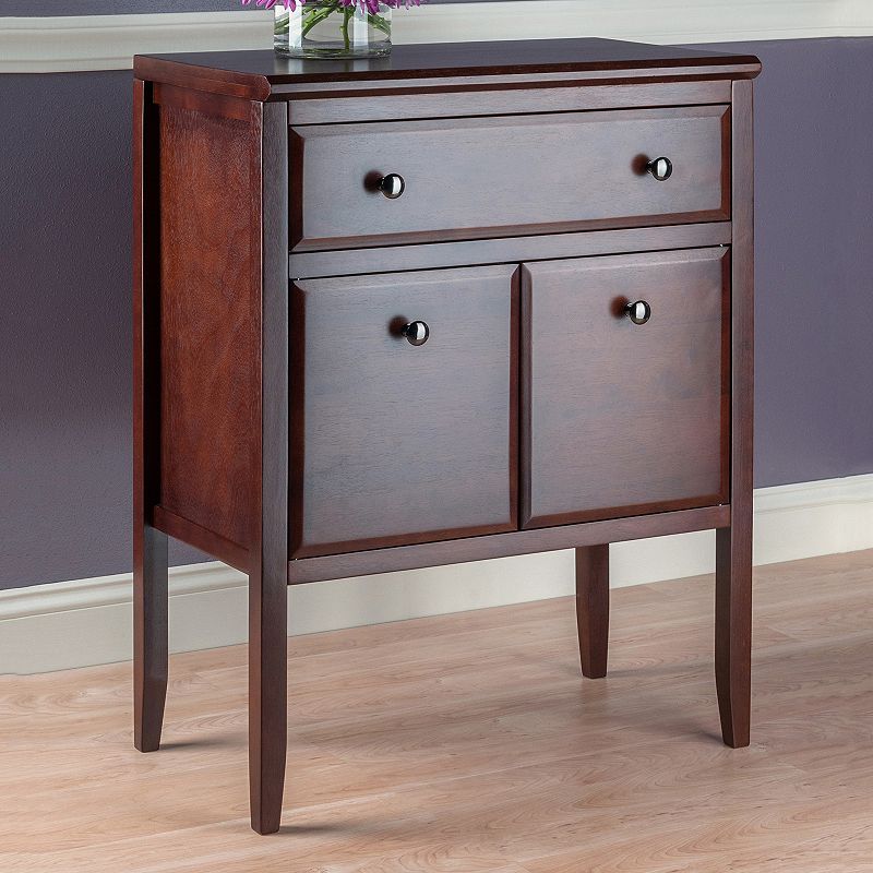 Winsome Orleans Modular Buffet Cabinet, Brown
