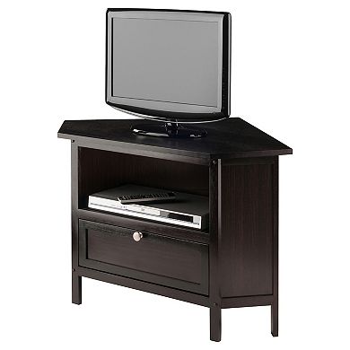 Winsome Zena Corner TV Stand