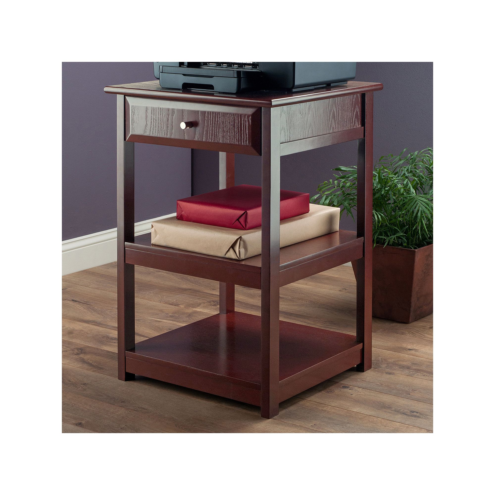 Winsome Delta Printer Office Table, Brown