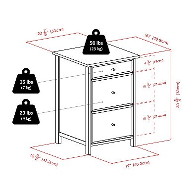 Winsome Delta File Cabinet