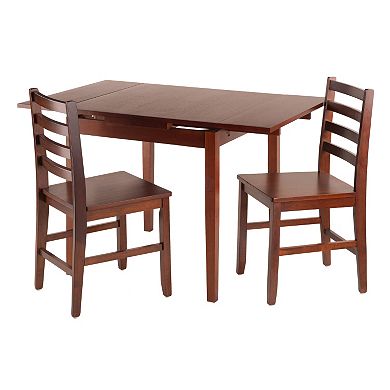 Winsome Pulman Extension Table & Chair 3-piece Set