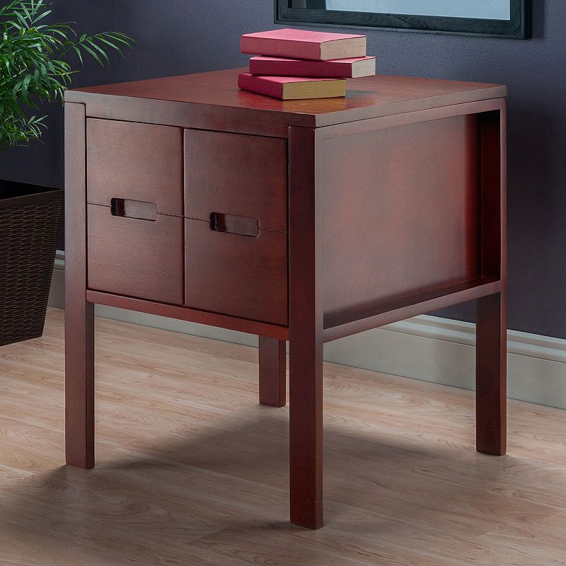 Winsome Bora End Table, Brown Oth