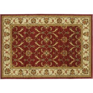 KAS Rugs Lifestyles Agra Framed Floral Rug