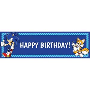 Sonic the Hedgehog Happy Birthday Banner
