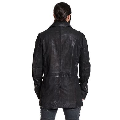 Men's Excelled Suede Peacoat