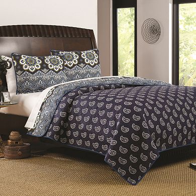 Greenland Home Fashions Medina Quilt Set