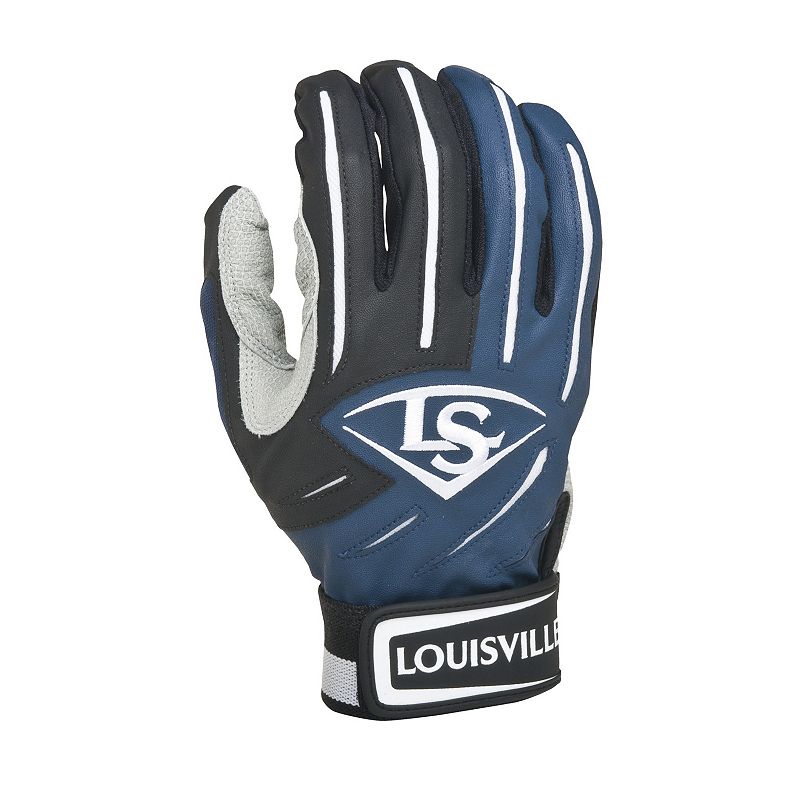 UPC 044277014131 product image for Adult Louisville Slugger Series 5 Baseball Batting Gloves, Blue | upcitemdb.com
