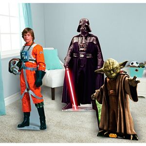 Star Wars Luke Skywalker, Darth Vader & Yoda Standup Set
