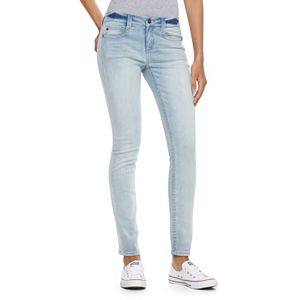 Juniors' Mudd® FLX Stretch Heavy Stitch Denim Skinny Jeans