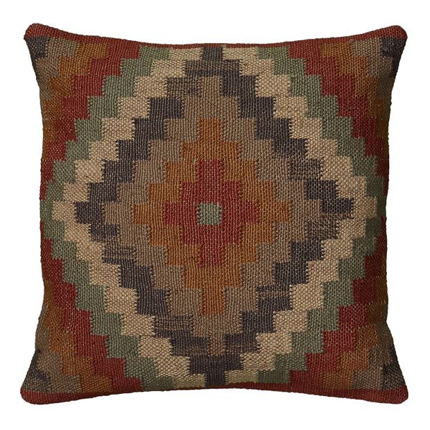 Rizzy home geometric sales throw pillow