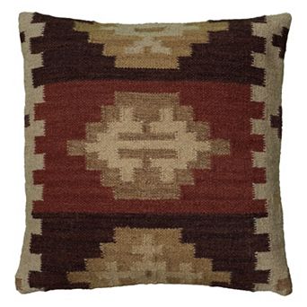 Rizzy Home Southwestern Geo Throw Pillow