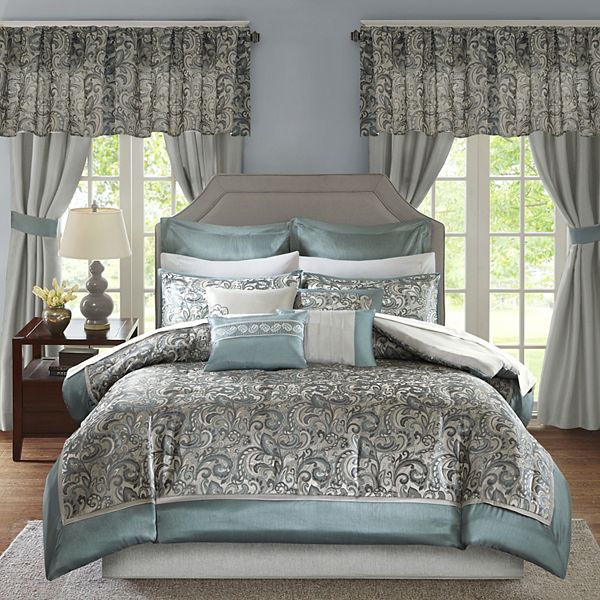 Madison Park Essentials Cadence 24 Piece Bedding Set