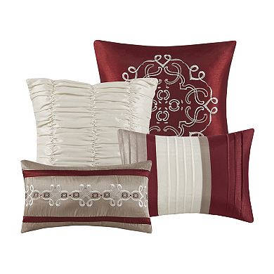 Madison Park Essentials Katarina 24-piece Complete Comforter Set with Sheets and Curtains