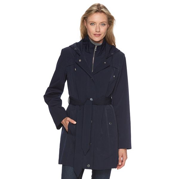 Women's Croft & Barrow® Hooded Rain Jacket