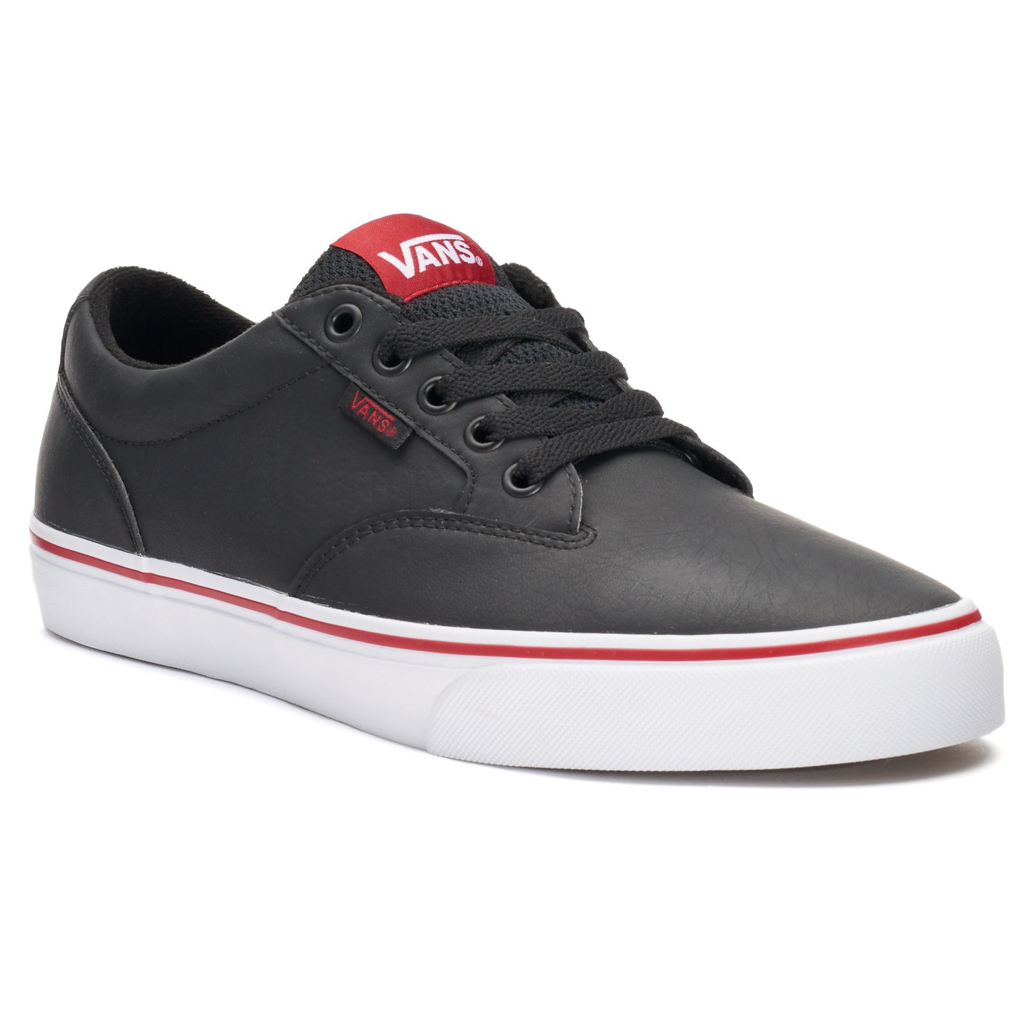 vans winston dx men's skate shoes black grey