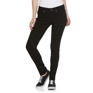 Juniors' SO® Perfectly Soft Embroidered Skinny Jeans
