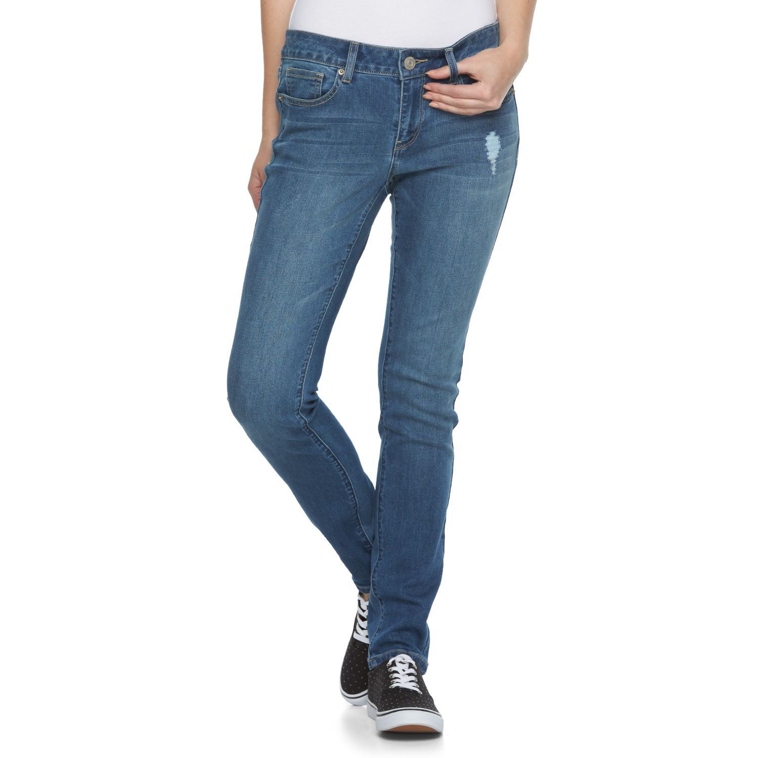 kohls embroidered jeans