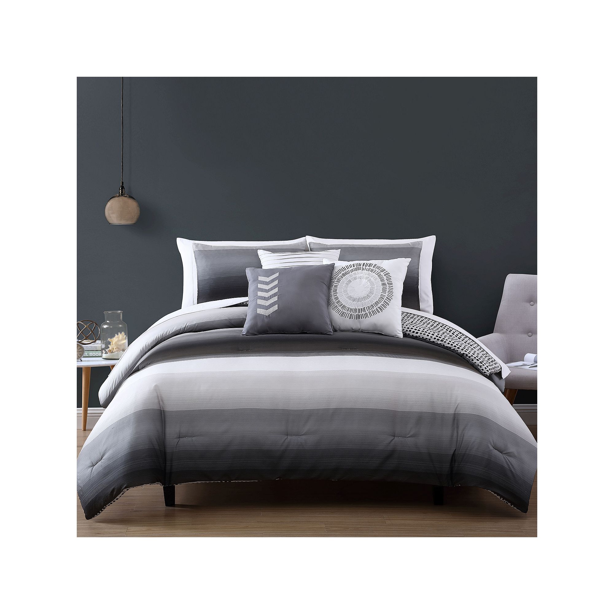 Avondale Manor Cypress Bedding Set, Black