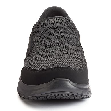 Skechers Work Relaxed Fit Flex Advantage McAllen Men's Slip-Resistant Shoes
