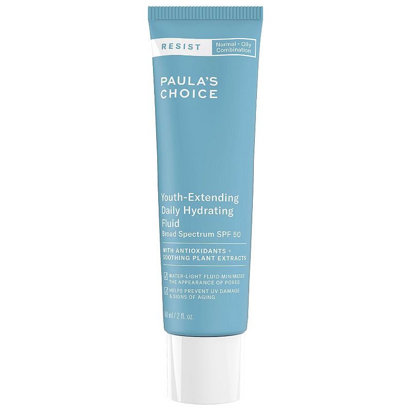 Paula's Choice RESIST Youth-Extending Daily Hydrating Fluid SPF 50, Size: 2Oz, None