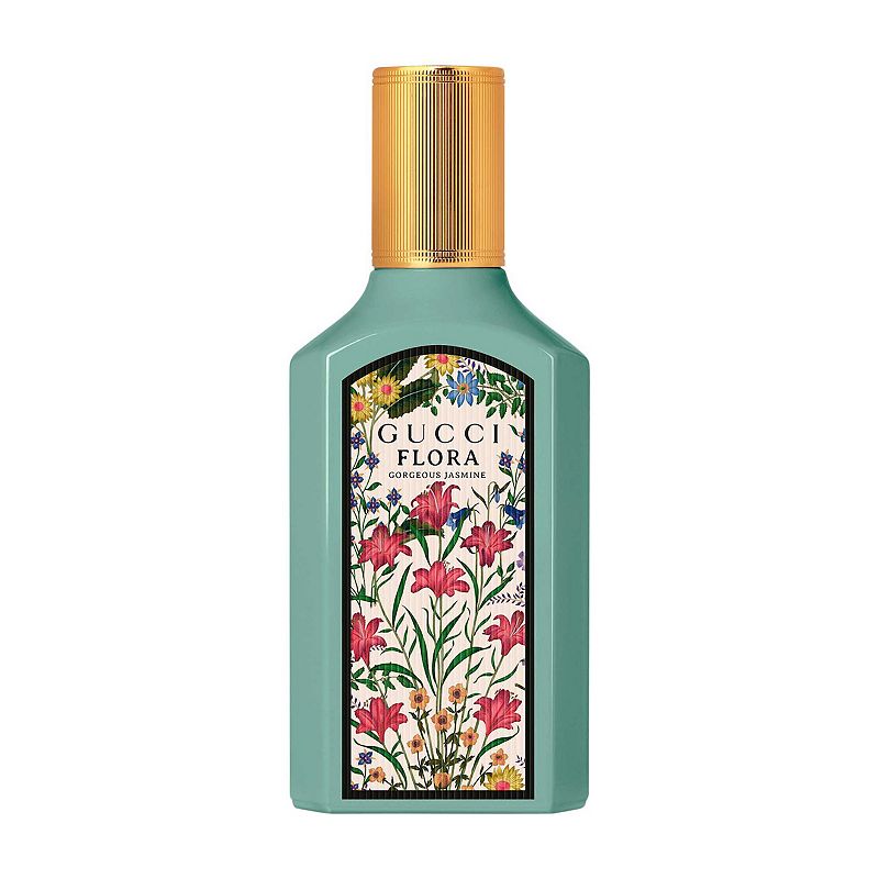 Gucci Flora Gorgeous Jasmine Eau de Parfum with Orange and Sandalwood, Size: 1.7 FL Oz, Flora J