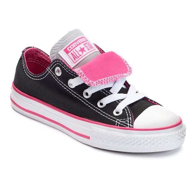 Childrens converse double clearance tongue