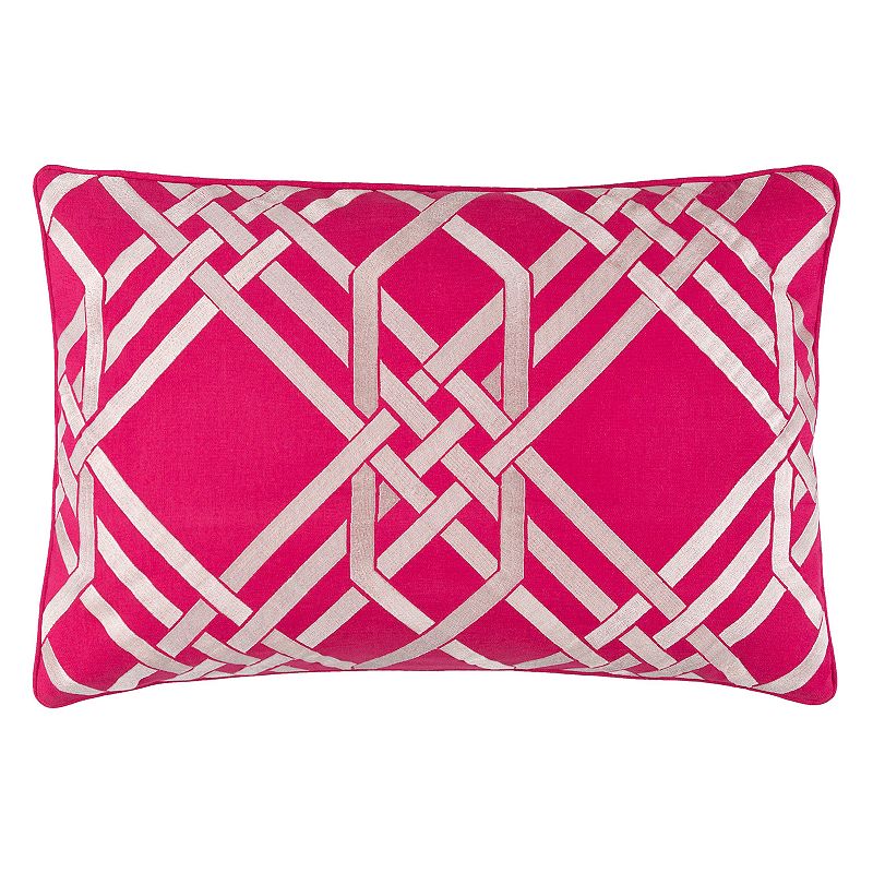Decor 140 Xumi Rectangular Throw Pillow, Pink