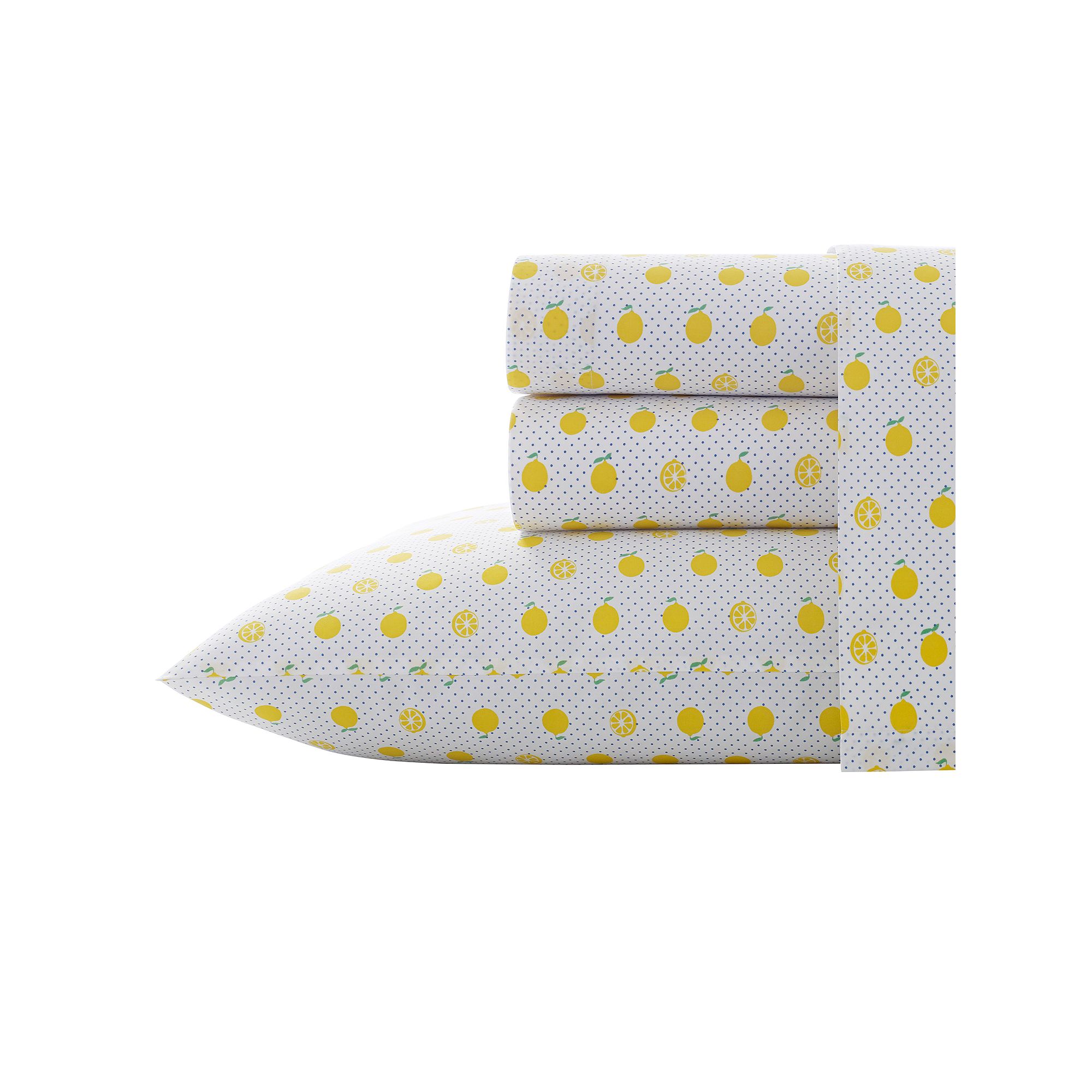 Poppy & Fritz Percale Sheet Set, Lemons