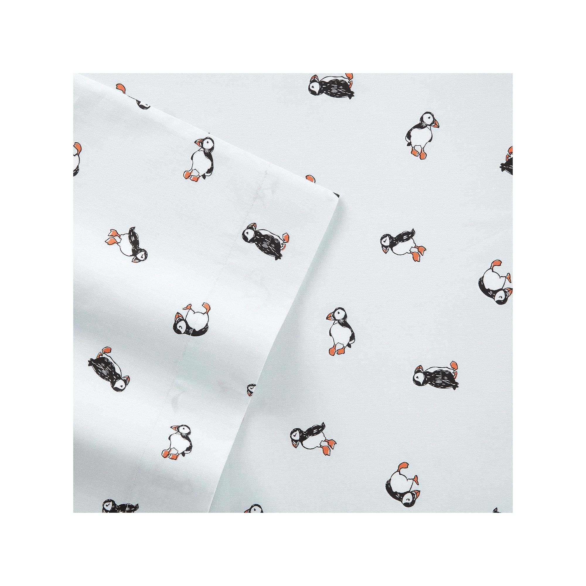 Poppy & Fritz Percale Sheet Set, Puffins