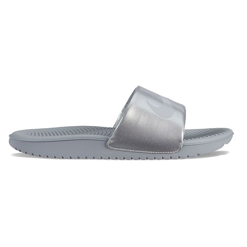 UPC 888408813374 product image for Nike Kawa Kid's Slide Sandals, Girl's, Size: 13, Oxford | upcitemdb.com