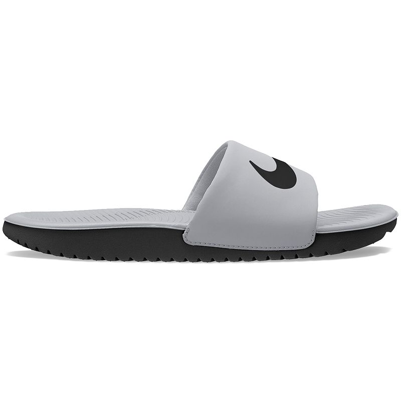 UPC 887232057534 product image for Nike Kawa Kid's Slide Sandals, Boy's, Size: 4, Oxford | upcitemdb.com