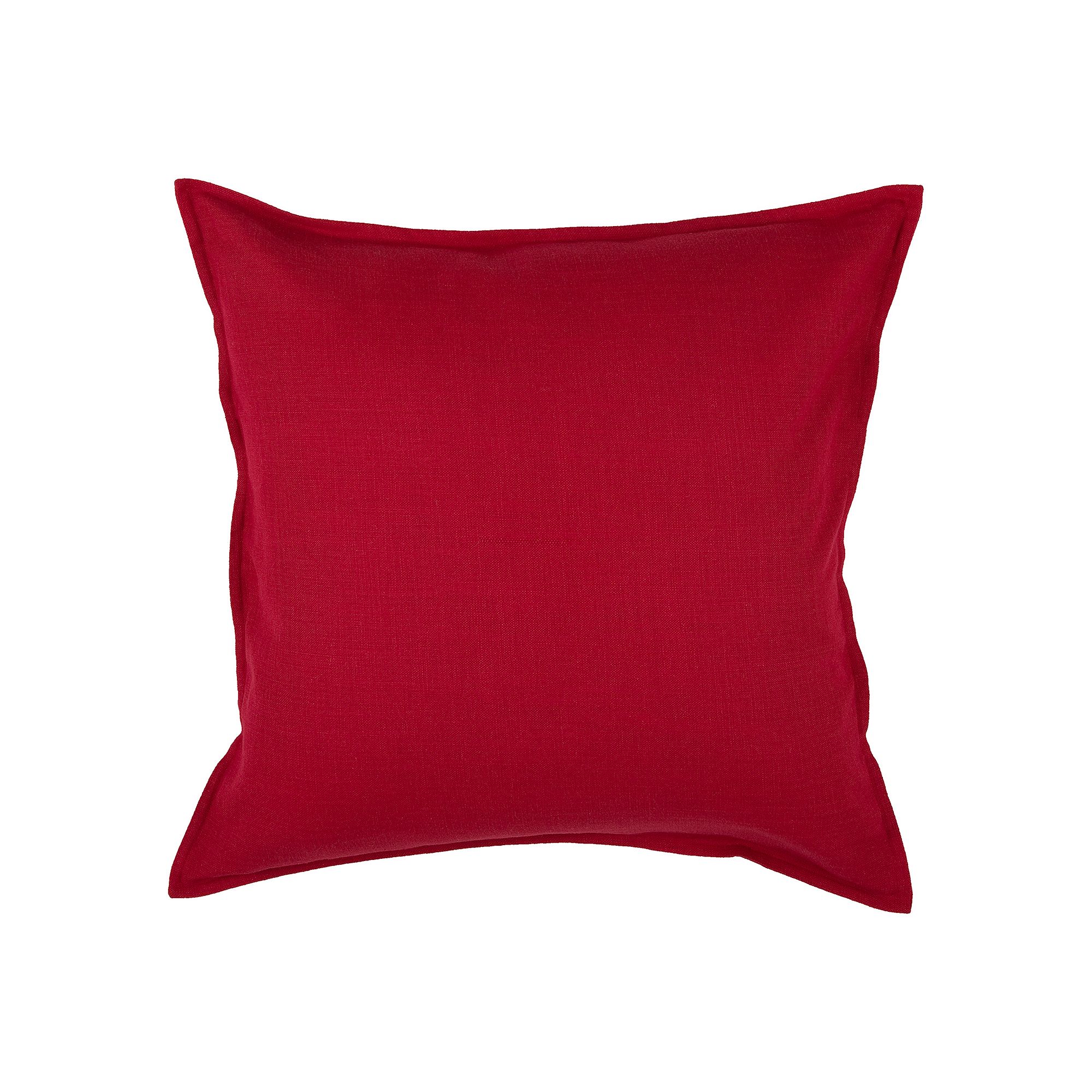 Rizzy Home Self Flange Throw Pillow, Red