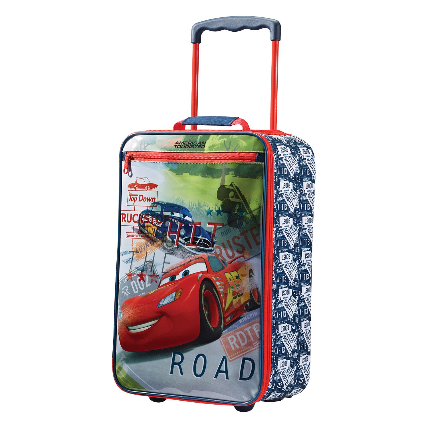 american tourister cars suitcase