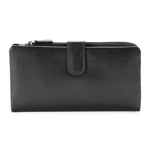 ili RFID-Blocking Tab Leather Bifold Wallet