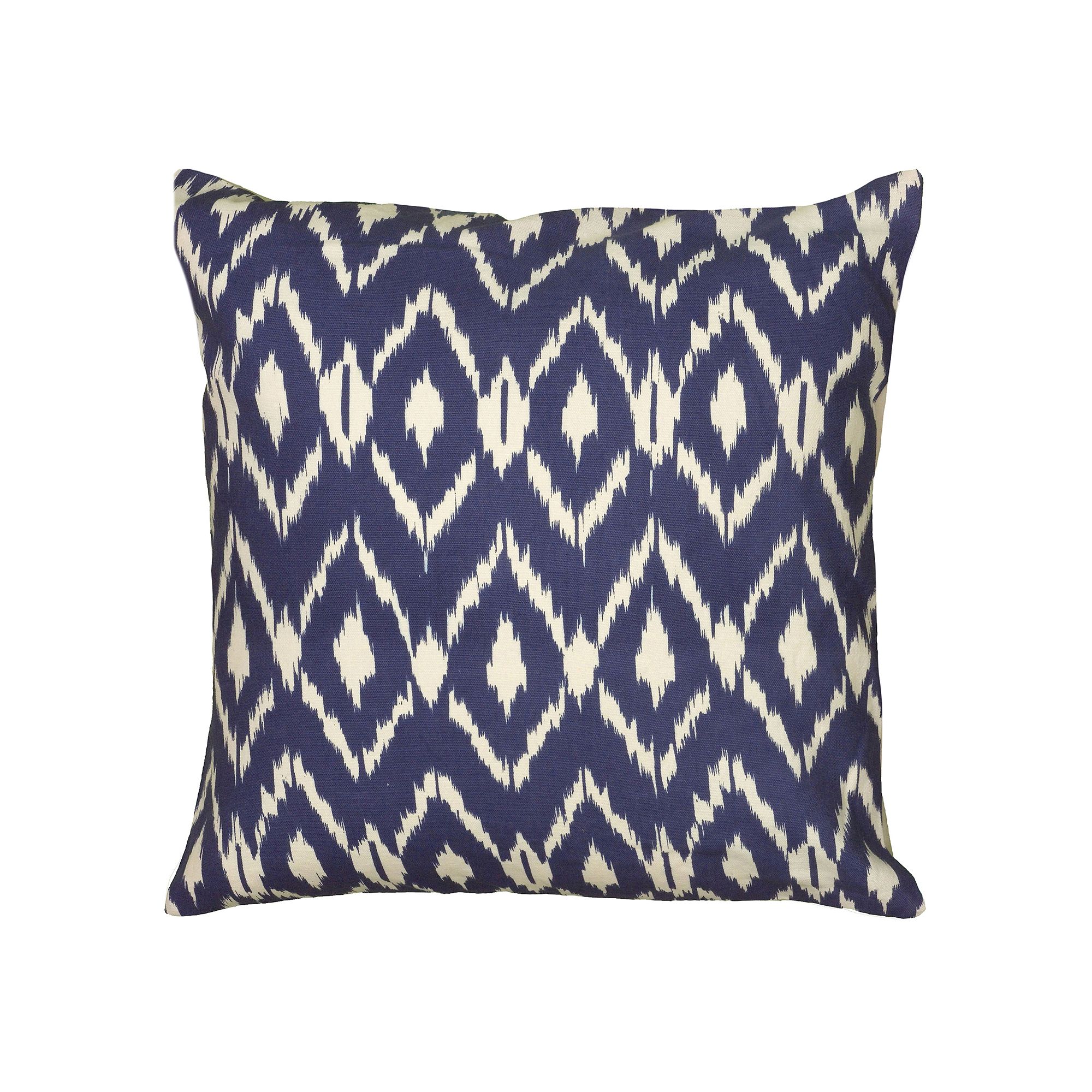 Rizzy Home Geometric Ikat Throw Pillow, Purple