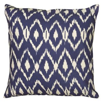 Rizzy Home Geometric Ikat Throw Pillow