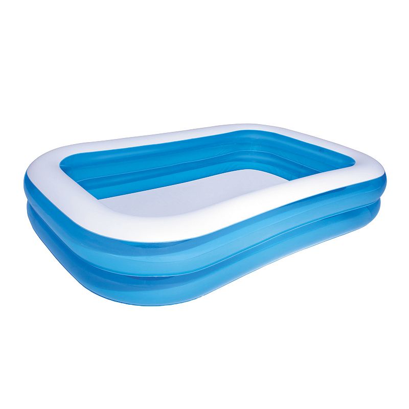 UPC 821808540068 product image for Bestway Blue Rectangular Family Pool, Multicolor | upcitemdb.com
