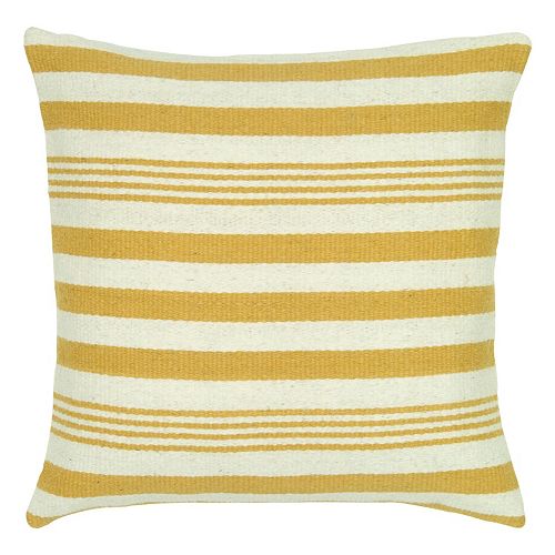 Rizzy Home Multi-Stripe Throw Pillow