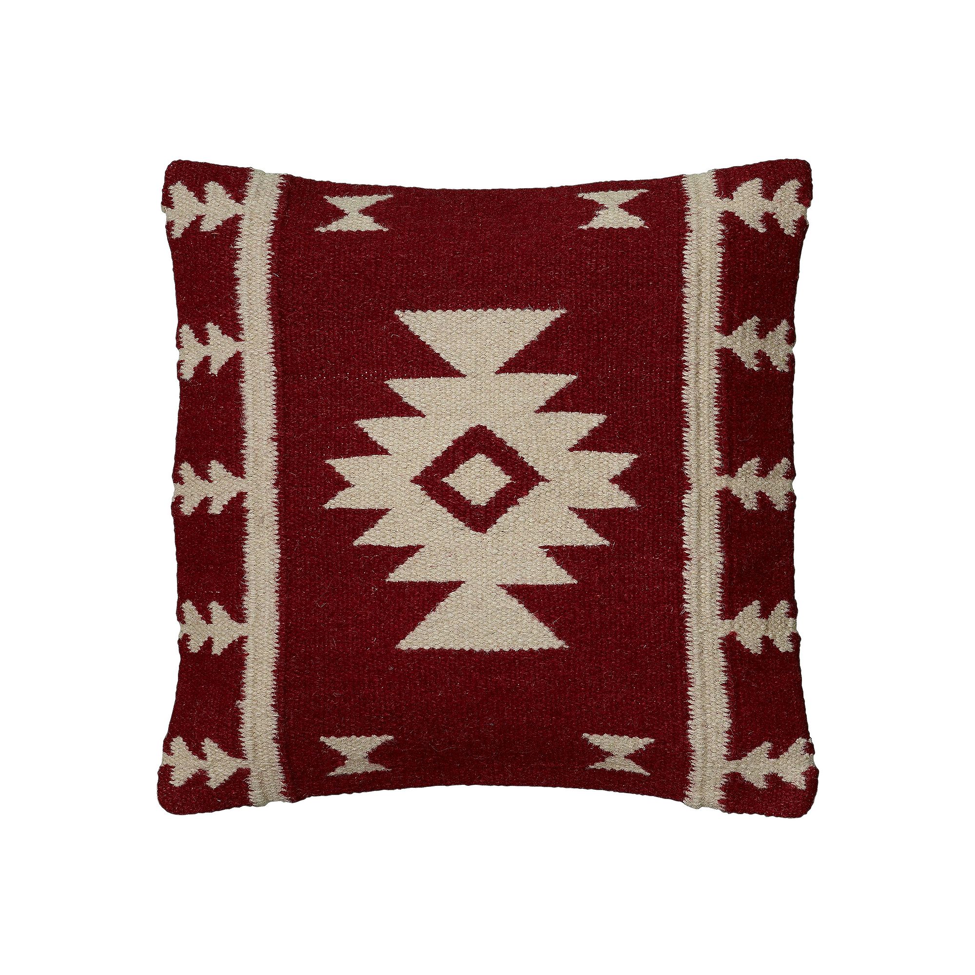 Rizzy Home Southwestern Throw Pillow, Red