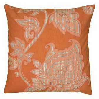 Rizzy Home Violet Floral Throw Pillow