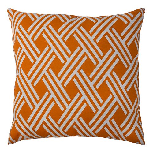 Rizzy Home Trellis Throw Pillow