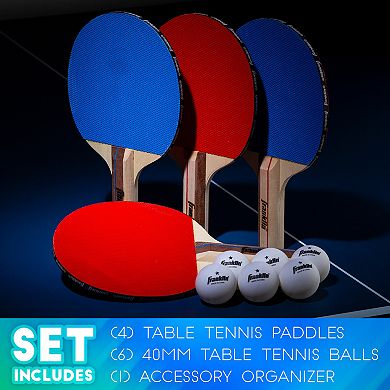 Franklin Sports 4-Player Paddle Set