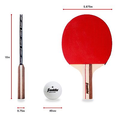 Franklin Sports 4-Player Paddle Set