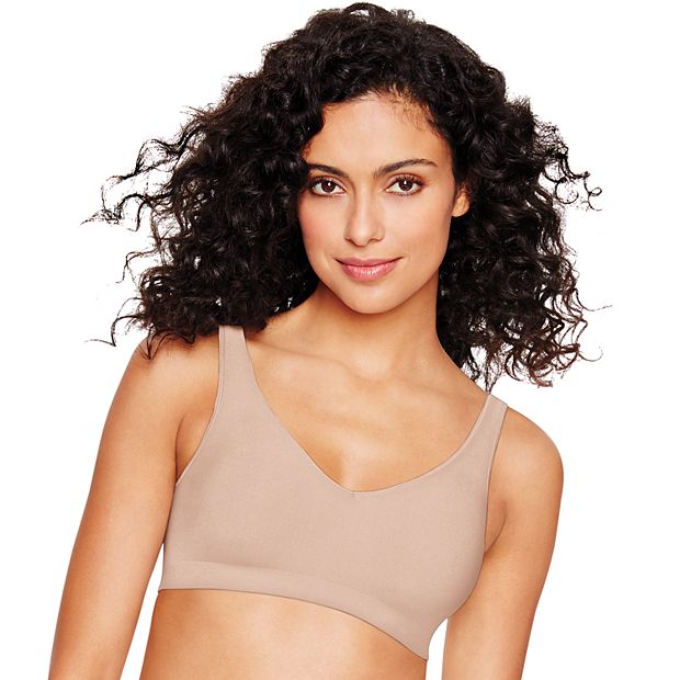 Hanes Women's Comfort Evolution Bra, Black, Small at