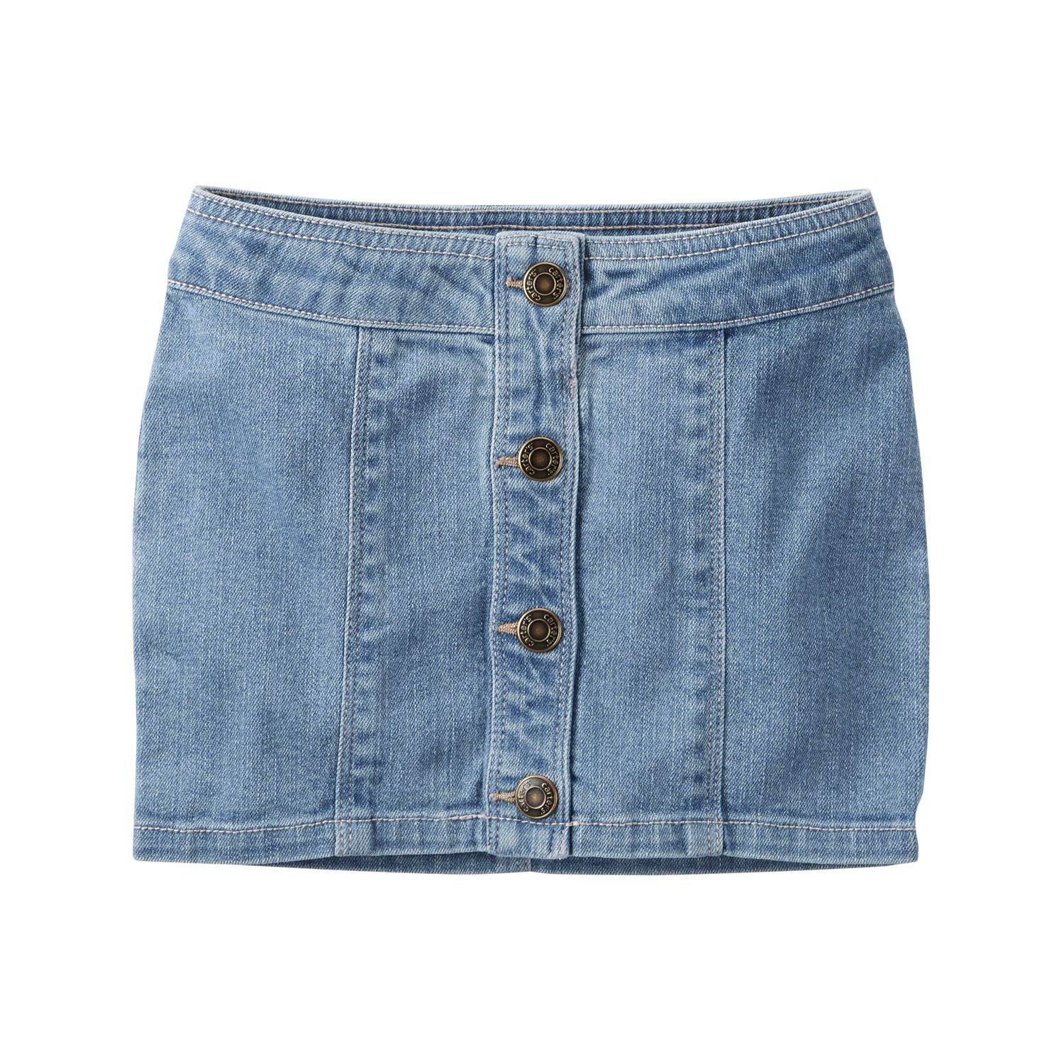 blue jean skirt for toddler