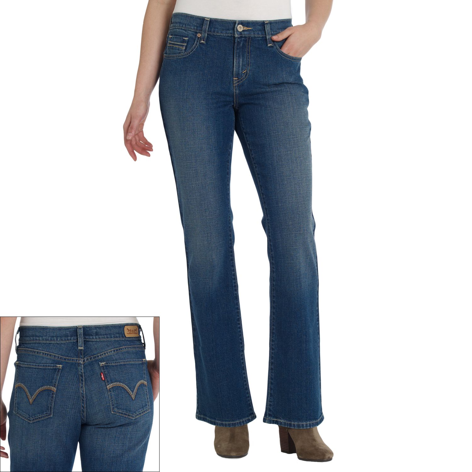 women's levi's 515 boot cut jeans