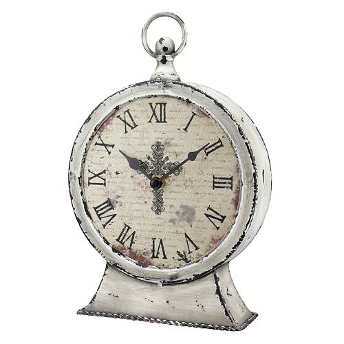 Stonebriar Collection Faith Round Table Clock