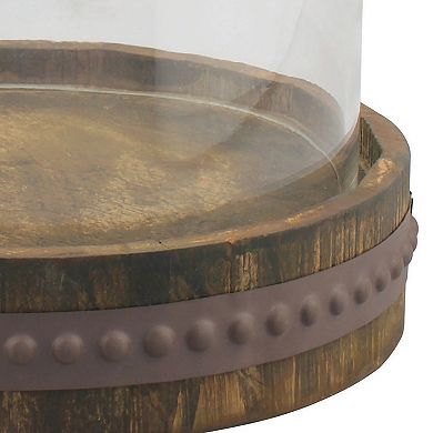 Stonebriar Collection Large Industrial Bell Shape Cloche