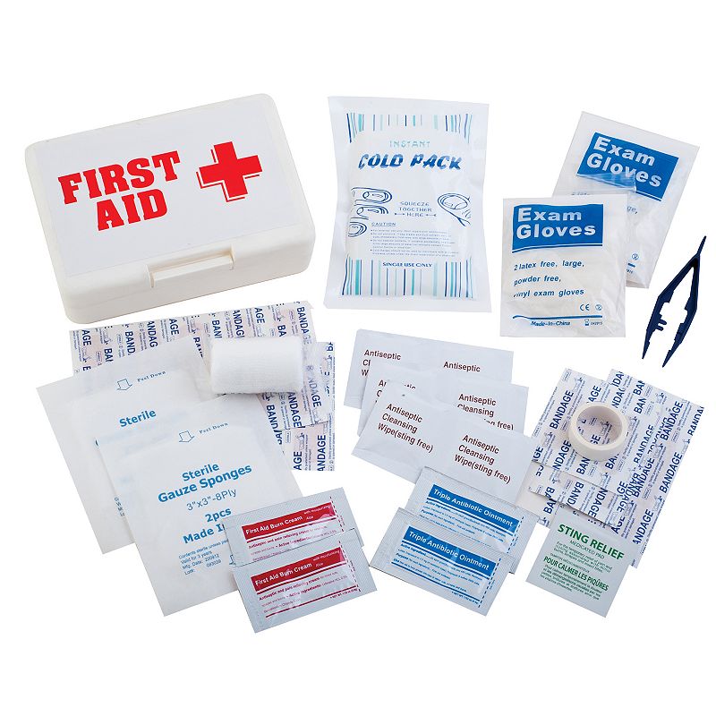 Champion Sports First Aid Kit, Multicolor